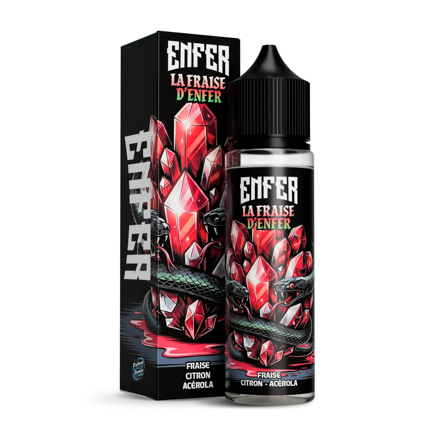 ENFER La Fraise d'ENFER (0mg/mL - 50mL)