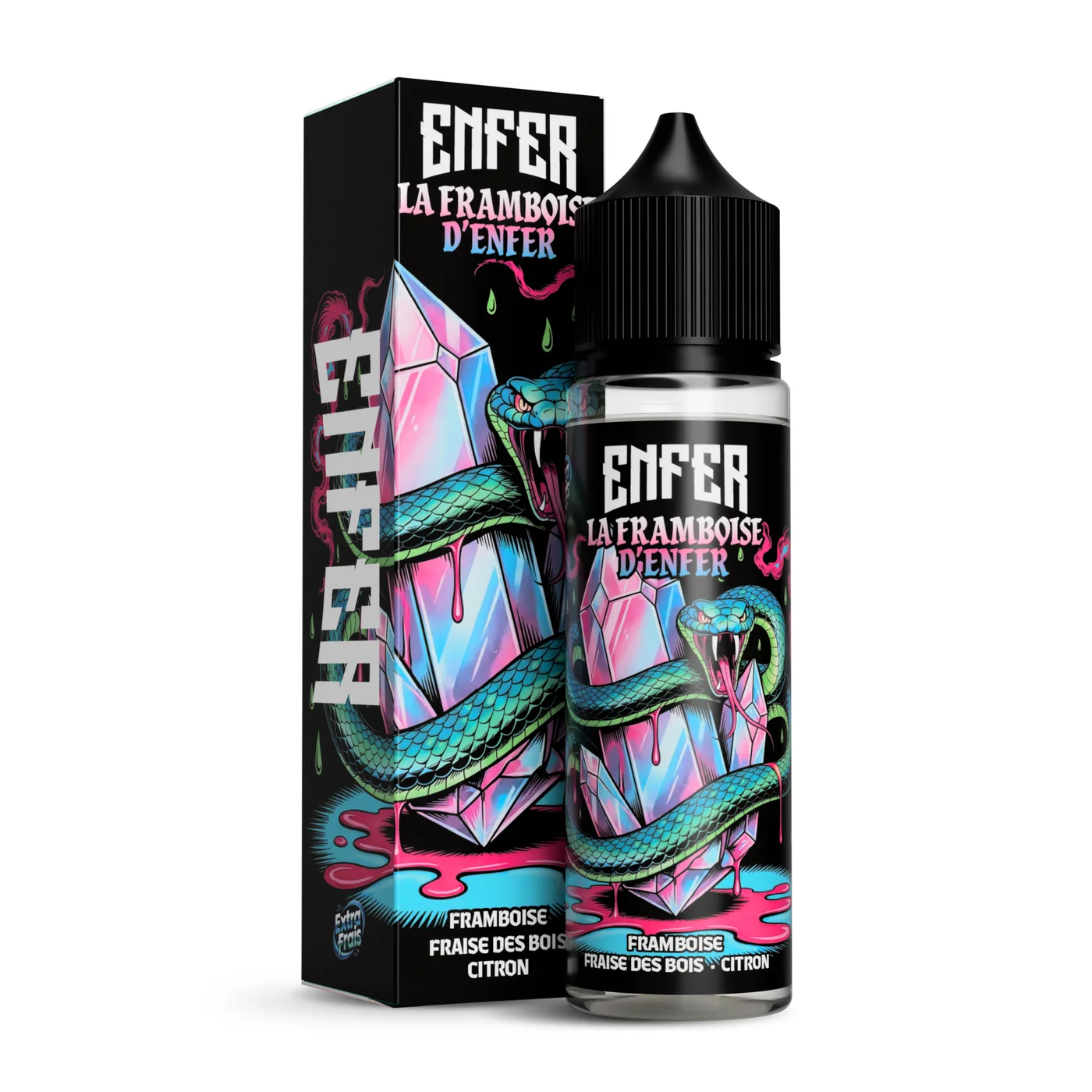 ENFER La Framboise d'ENFER (0mg/mL - 50mL)