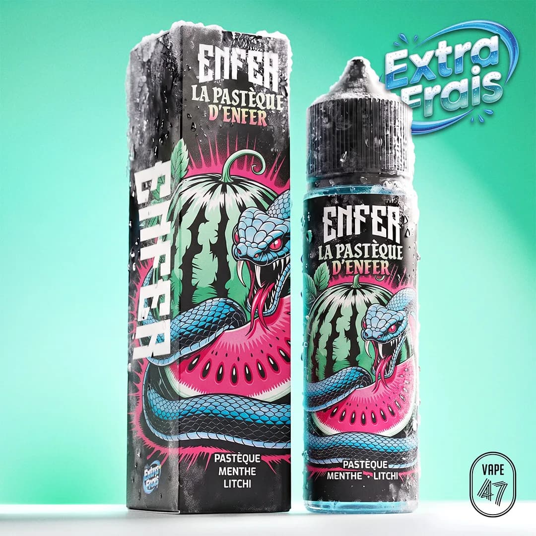 ENFER La Pastèque d'ENFER (0mg/mL - 50mL)