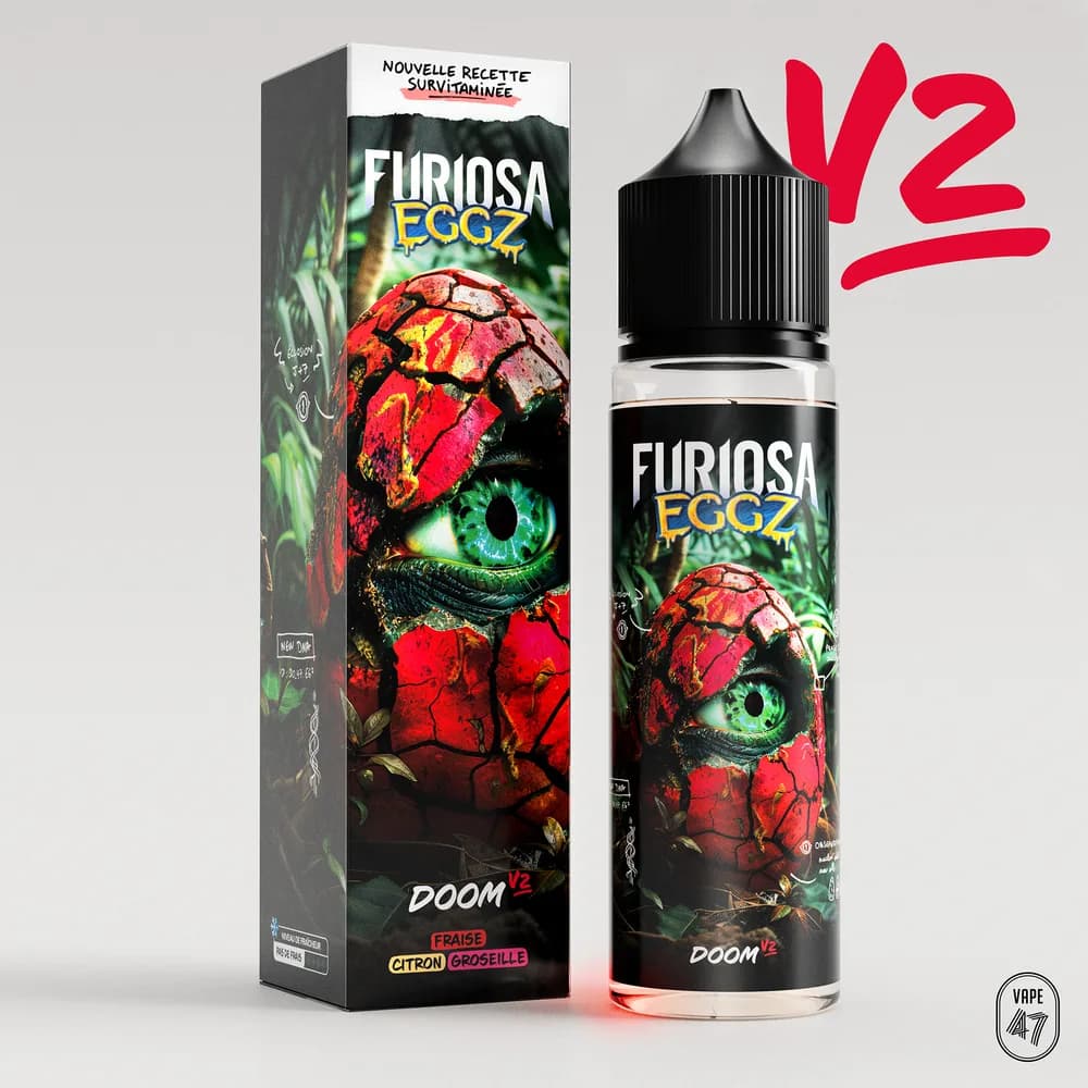 Furiosa EGGZ V2 Doom (0mg/mL - 50mL)