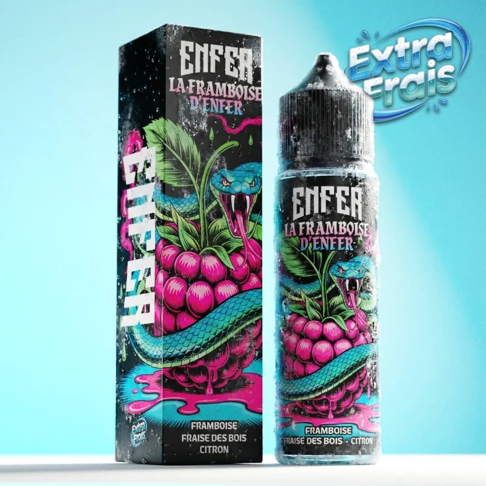 ENFER La Framboise d'ENFER (0mg/mL - 50mL)