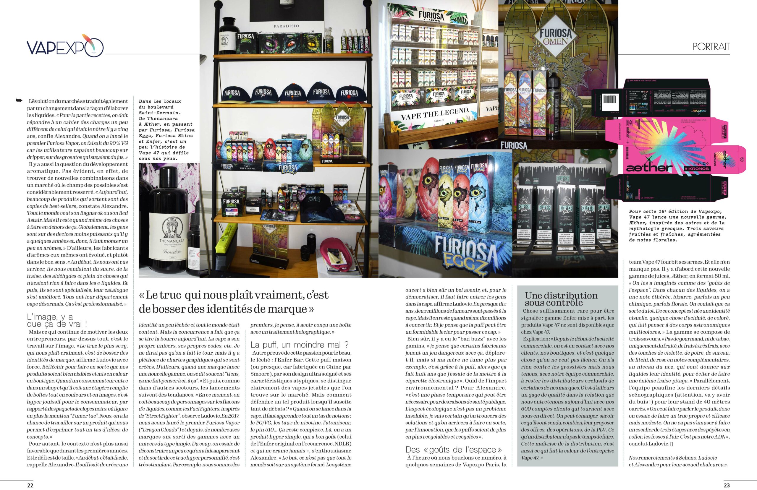 INTERVIEW-VAPE-47-E-CIG MAG-EDITION-VAPEXPO-2022 E-LIQUIDE VAPOTAGE SEUVRAGE TABAGIQUE-PAGE-2