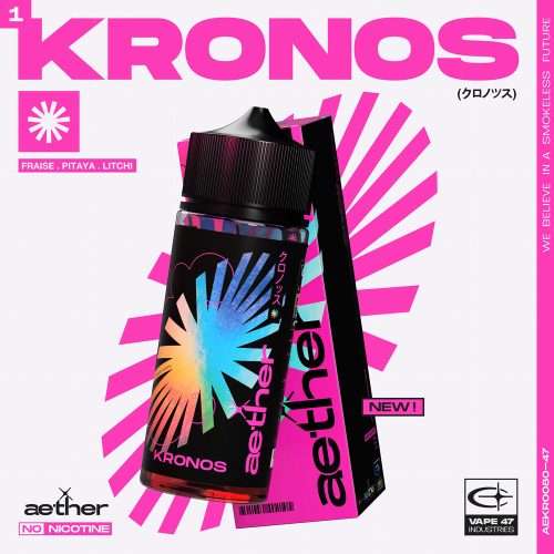 AEKR0080 - AETHER Kronos 80mL 0mg - VAPE 47 -eliquide cigarette électronique et pod sevrage tabagique vapers