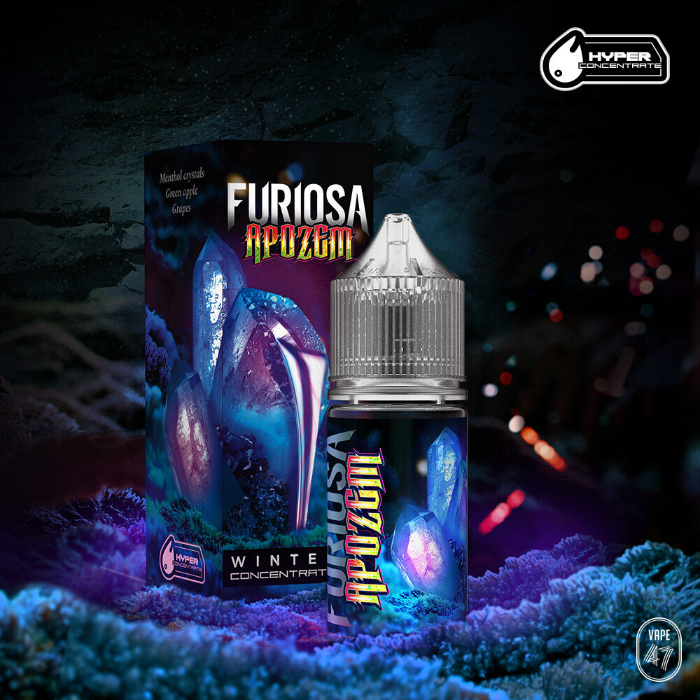 APAMCC30 - Furiosa Apozem Winter Concentrate 30mL -Vape 47 - Packshot E-liquide cigarette électronique pod sevrage tabagique vapers vapoteur expert