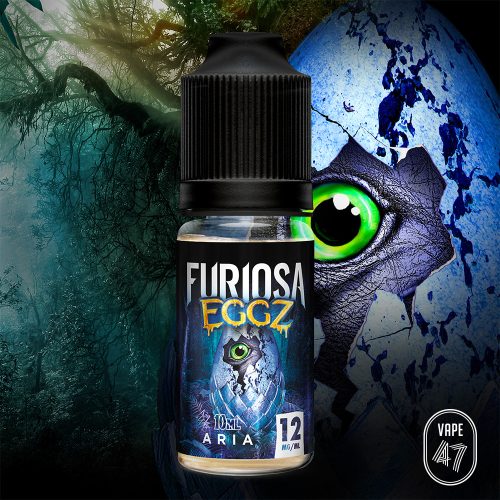 EGAR1210 -Furiosa EGGZ Aria 10mL -Vape 47 - Packshot E-liquide cigarette électronique pod sevrage tabagique vapers vapoteur intermédiaire avancé