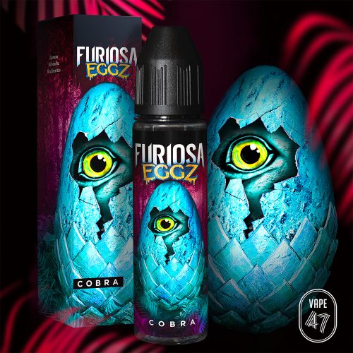 EGCO0050 - Furiosa EGGZ Cobra 0mg 50mL - Vape 47 - Packshot E-liquide cigarette électronique pod sevrage tabagique vapers vapoteur intermédiaire avancé