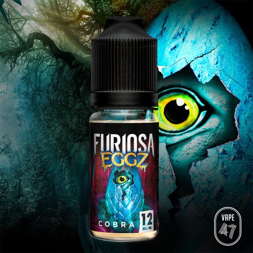 EGCO1210 - Furiosa EGGZ Cobra 10mL - Vape 47 - Packshot E-liquide cigarette électronique pod sevrage tabagique vapers vapoteur intermédiaire avancé