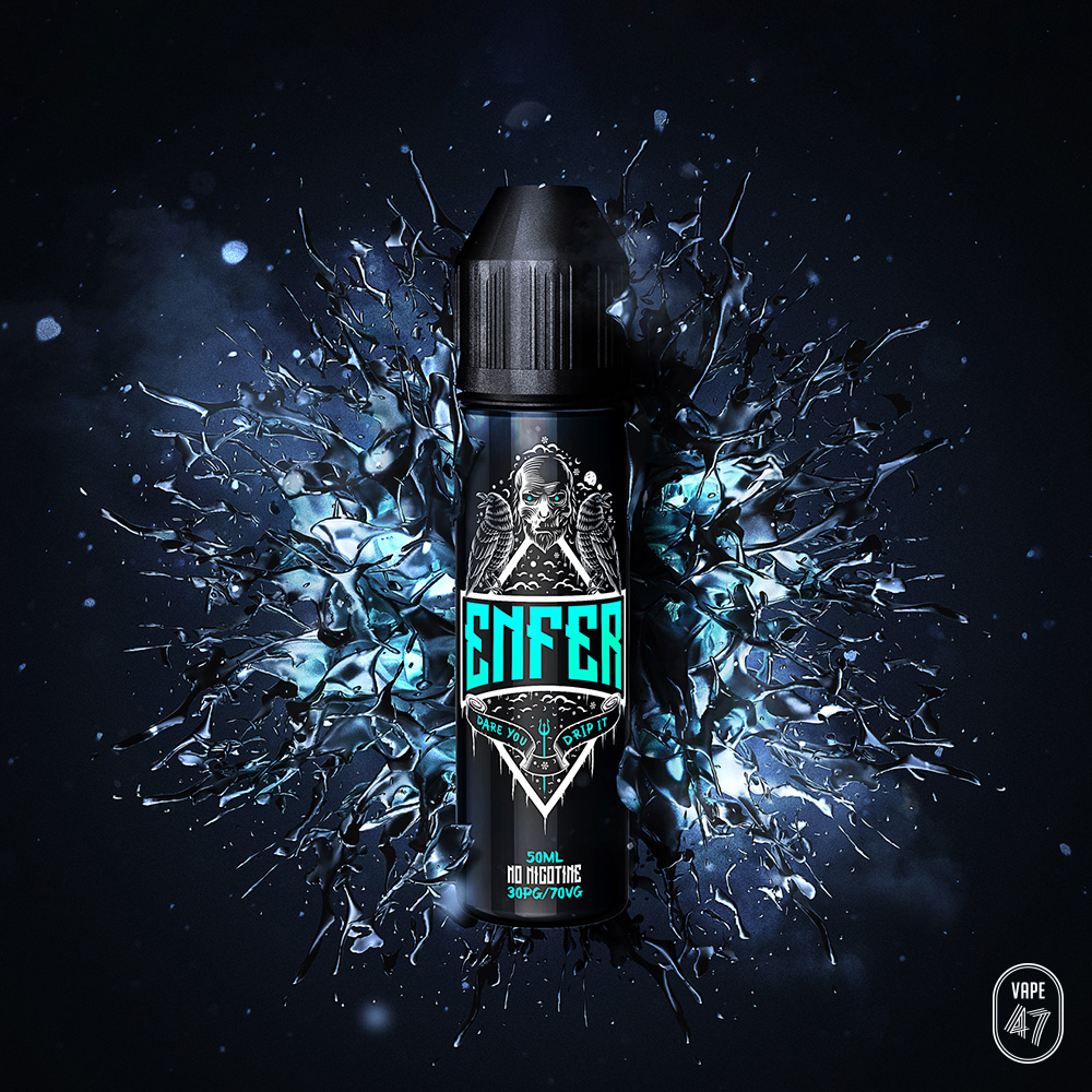 ENFER0050 - ENFER 0mg 50m - eliquide vape 47 prêt a vaper vapotage cigarette electronique sevrage tabagique