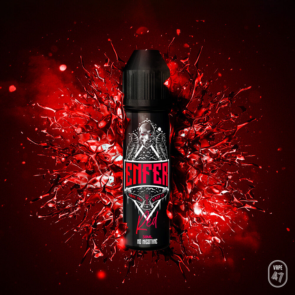 ENRE0050 - ENFER Red 0mg 50mL - eliquide vape 47 prêt a vaper vapotage cigarette electronique sevrage tabagique