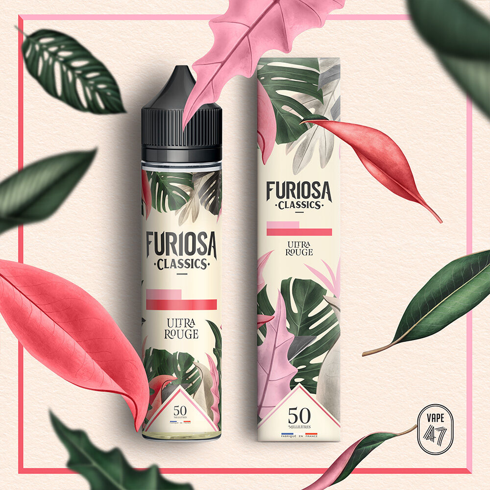 FCUR0050 - FURIOSA CLASSICS ULTRA ROUGE 50ml 0mg- eliquide vape 47 prêt a vaper vapotage cigarette electronique sevrage tabagique