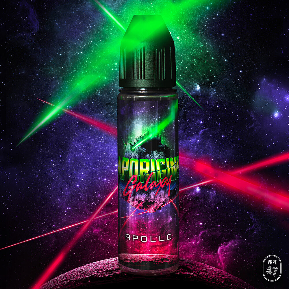 GAAP0050 - Vaporigins Galaxy Apollo 0mg 50mL -Vape 47 - Packshot E-liquide cigarette électronique pod sevrage tabagique vapers vapoteur avancé