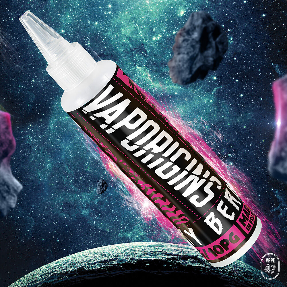 VOFB0080 - Vaporigins Fury Berry 0mg 80mL -Vape 47 - Packshot E-liquide cigarette électronique pod sevrage tabagique vapers vapoteur débutant