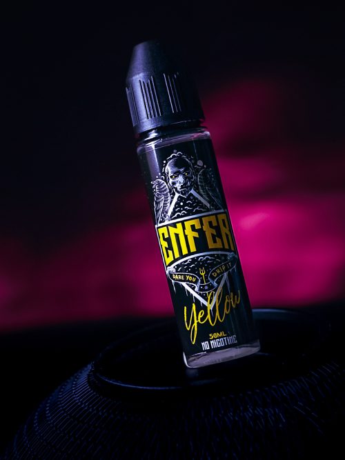 19:01 ENYE0050 - ENFER Yellow 0mg 50mL - eliquide vape 47 prêt a vaper vapotage cigarette electronique sevrage tabagique Credit @_celloart_ photo 2