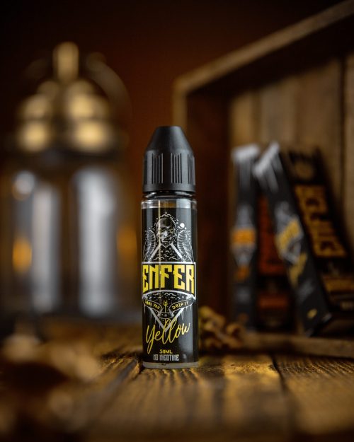 19:01 ENYE0050 - ENFER Yellow 0mg 50mL - eliquide vape 47 prêt a vaper vapotage cigarette electronique sevrage tabagique Credit @vape_zor photo 1