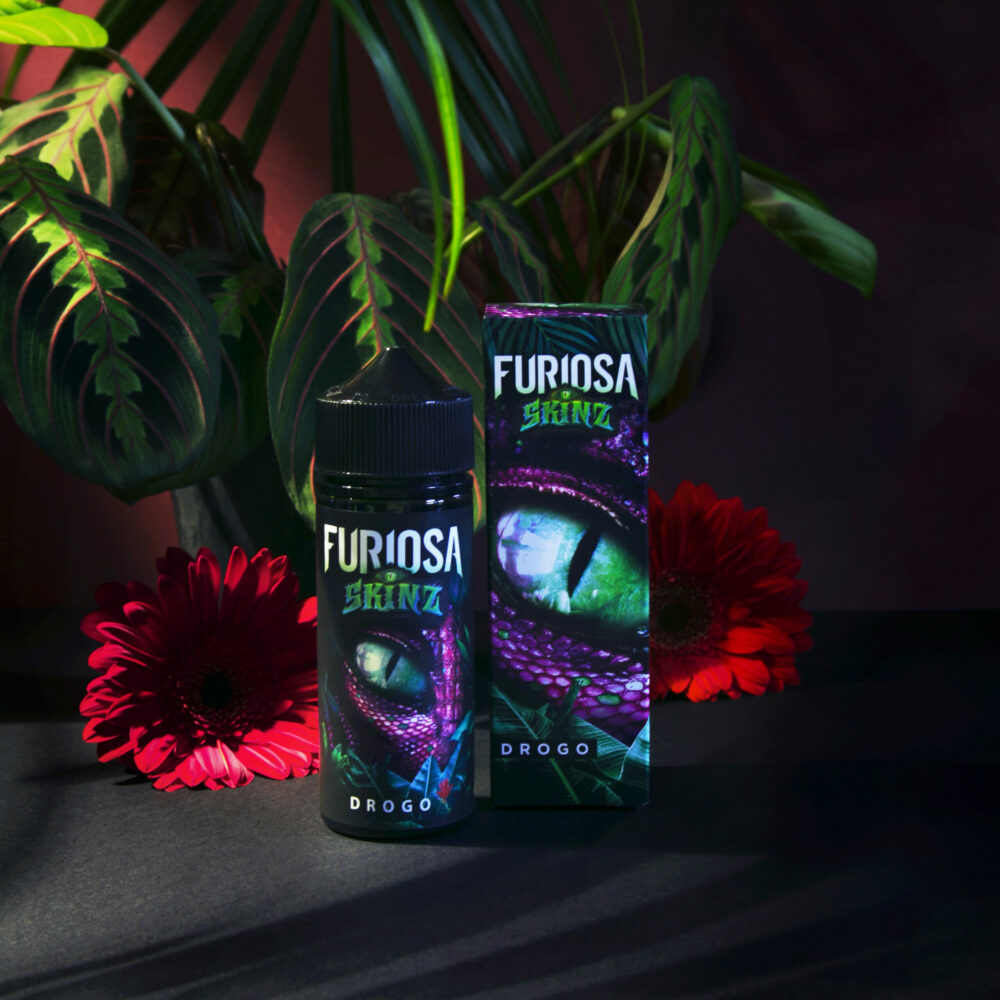 Autre Photo Furiosa SKINZ saveur Drogo - Gamme en 80mL- Vape 47 - E-liquide cigarette électronique pod sevrage tabagique vapers vapoteur expert intermédiaire