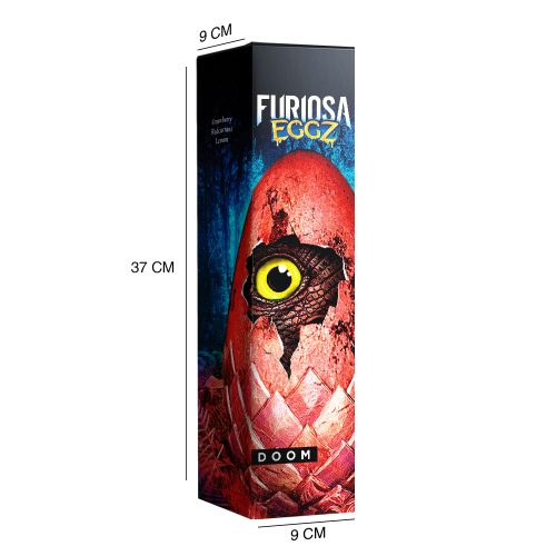 FACTICEEG1 - BOITE FACTICE FURIOSA EGGZ DOOM - Vape 47 - Packshot E-liquide cigarette électronique pod sevrage tabagique vapers vapoteur débutant