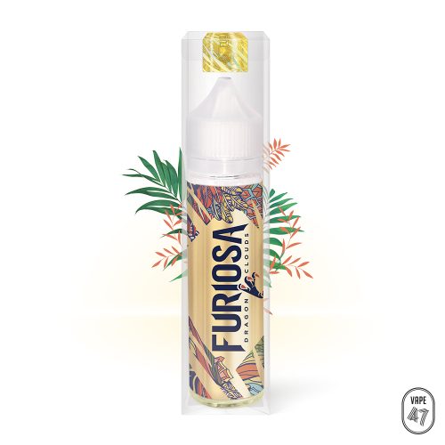 FUDC0040 - FURIOSA VAPOR DRAGON CLOUDS 40mL - Vape 47 - Packshot E-liquide cigarette électronique pod sevrage tabagique vapers vapoteur intermédiaire avancé