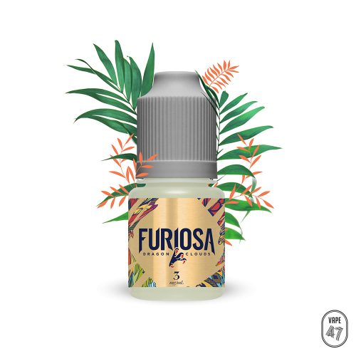 FUDC0310 - FURIOSA VAPOR-DRAGON CLOUDS 10mL - Vape 47 - Packshot E-liquide cigarette électronique pod sevrage tabagique vapers vapoteur intermédiaire avancé