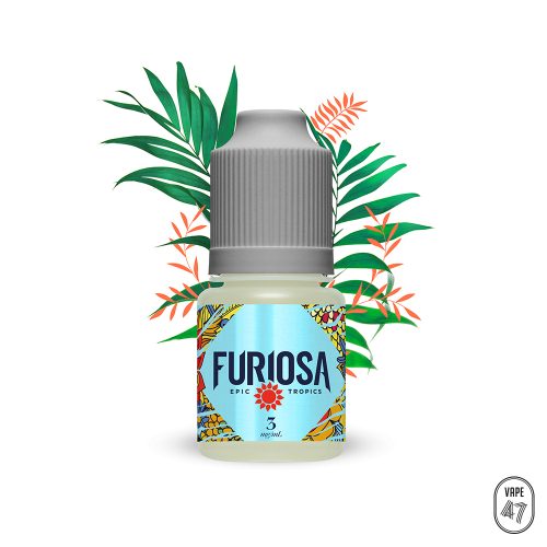 FUET0310 - FURIOSA VAPOR EPIC TROPIC 10mL - Vape 47 - Packshot E-liquide cigarette électronique pod sevrage tabagique vapers vapoteur intermédiaire avancé