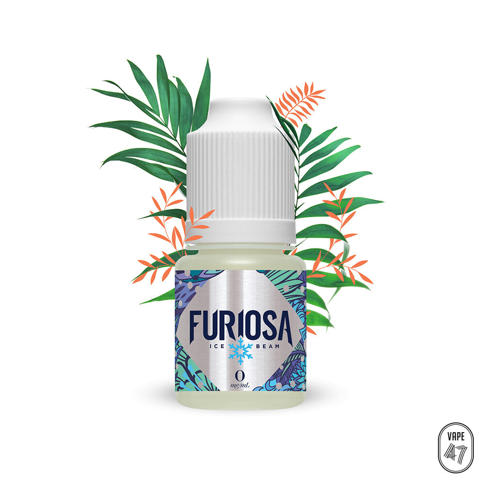 FUIB0010 - Furiosa Ice Beam 0mg 10mL -Vape 47 - Packshot E-liquide cigarette électronique pod sevrage tabagique vapers vapoteur intermédiaire avancé