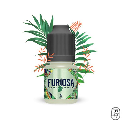 FUJT0610-Furiosa Jungle Trouble 6mg 10mL -Vape 47 - Packshot E-liquide cigarette électronique pod sevrage tabagique vapers vapoteur intermédiaire avancé