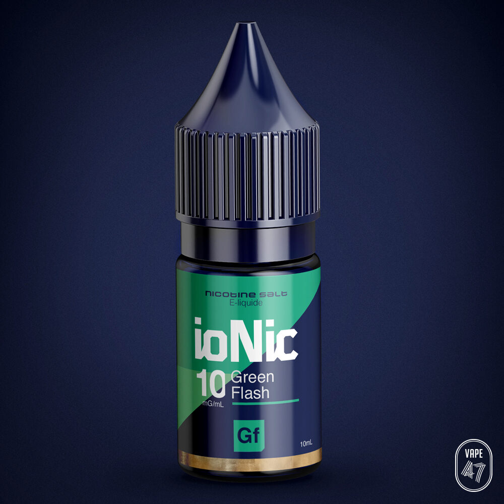PACKSHOT-IONIC-GREENFLASH-IOVOGF1010-Vape 47 - E-liquide cigarette électronique pod sevrage tabagique vapers vapoteur débutant intermédiaire