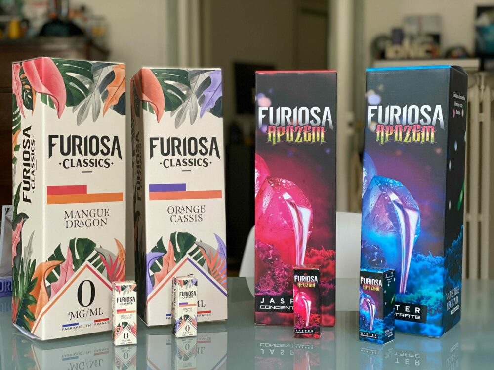 PLV Boite Factice Furiosa Classics & Furiosa Apozem - VAPE 47