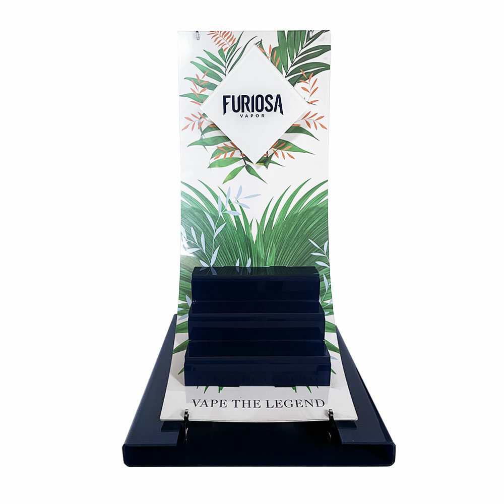 PLV PLEXIGLAS FURIOSA-VAPOR - PLVFU1 - Gamme Eliquides en et 40 10mL - Vape 47 - E-liquide cigarette électronique pod sevrage tabagique vapers vapoteur expert & intermédiaire
