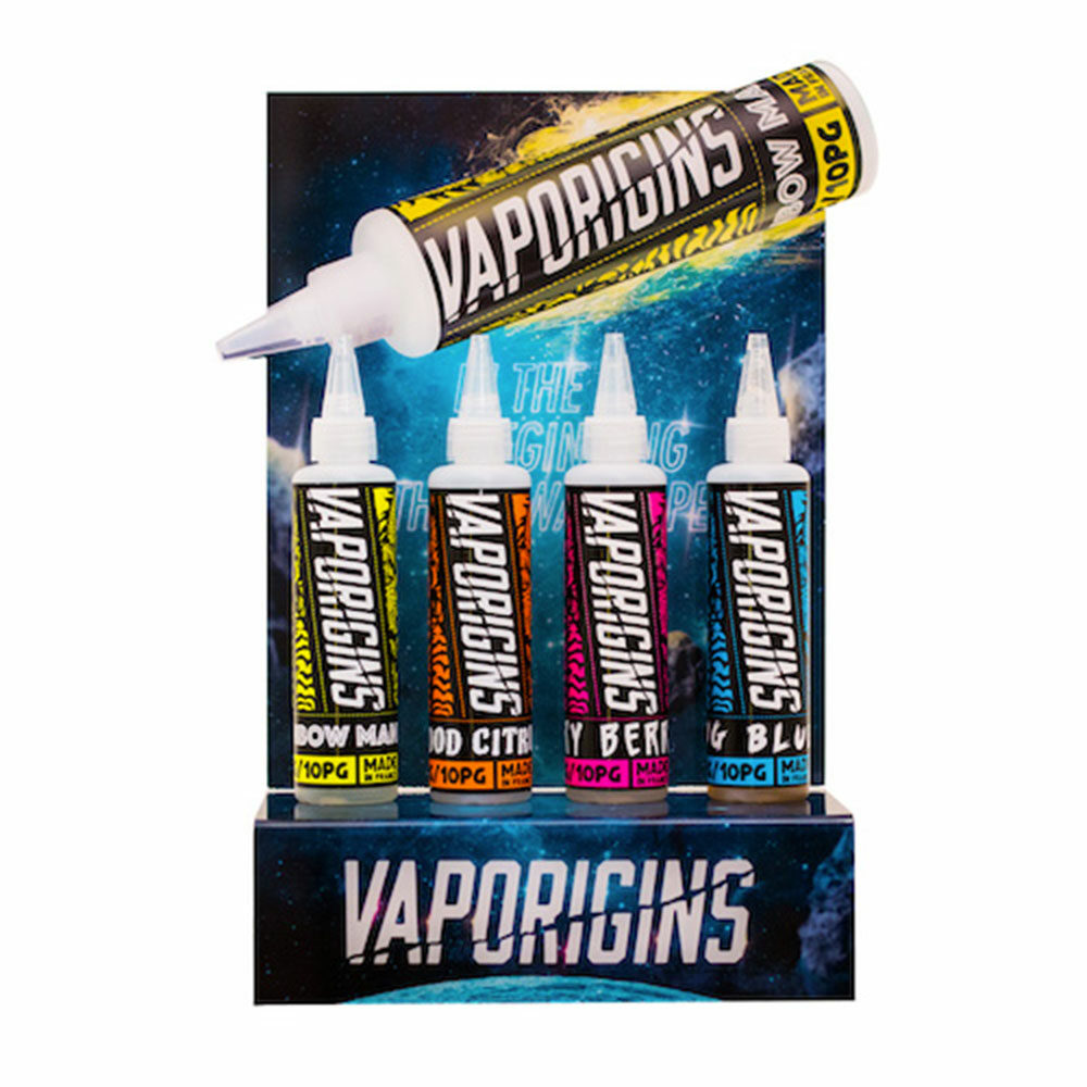 PLV-PLEXIGLAS-VAPORIGINS - PLVVO1 - Gamme Eliquides en 80mL - Vape 47 - E-liquide cigarette électronique pod sevrage tabagique vapers vapoteur expert & intermédiaire