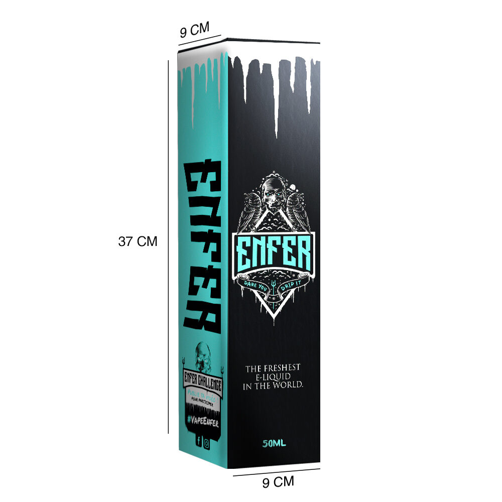PLVENFER1 -BOITE FACTICE ENFER CLASSIC - Vape 47 - Packshot E-liquide cigarette électronique pod sevrage tabagique vapers vapoteur débutant