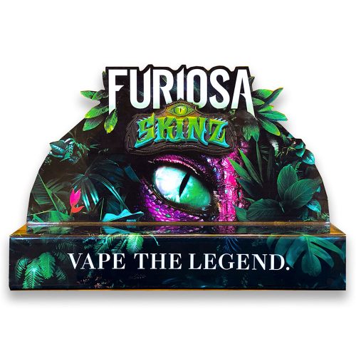 PLVSK1 - PLV - Furiosa SKINZ - Gamme Eliquides en 80mL - Vape 47 - E-liquide cigarette électronique pod sevrage tabagique vapers vapoteur expert & intermédiaire