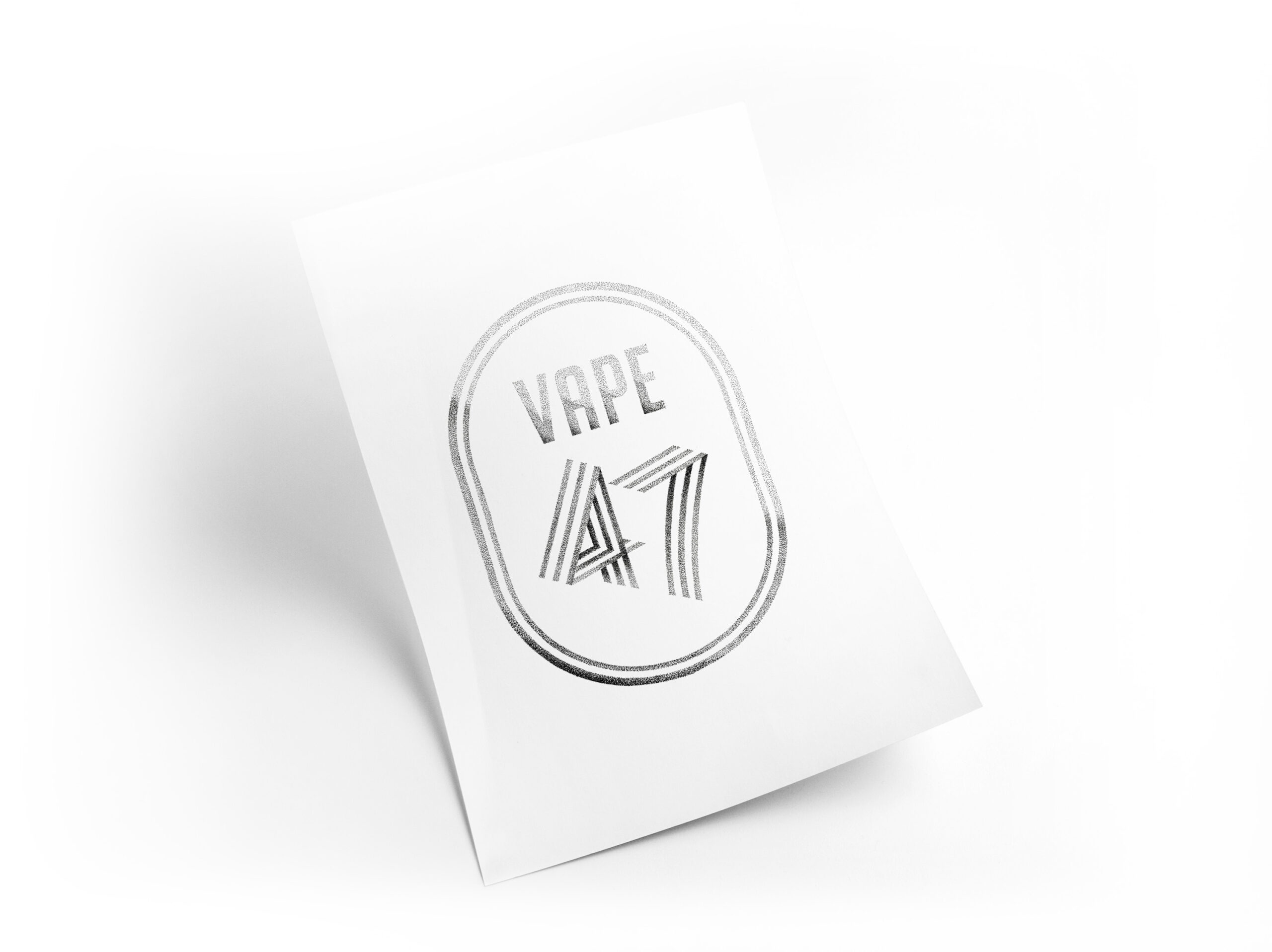 VAPE47-LOGO-POINTILLÉ---eliquides-pod-et-cigarette-electronique-pour-sevrage-tabagique v3 en 3D