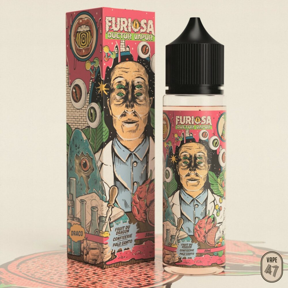 DVDR0050 - Furiosa Doctor Vapor Draco (0mg:mL - 50mL) - Vape 47 - E-liquide cigarette électronique pod sevrage tabagique vapers vapoteur expert intermédiaire